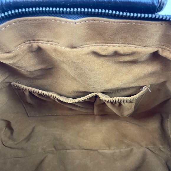 Patricia Nash Holland Top-Handle Black Leather Satchel/Crossbody P155106 EUC - Picture 10 of 16